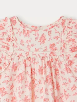 Bonpoint Celene Blouse Raspberry |Child Tops