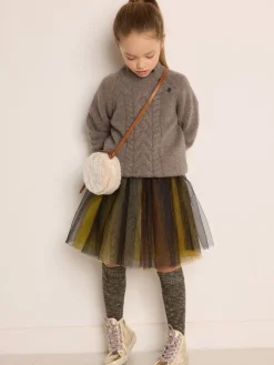 Bonpoint Charming Skirt Black |Child Skirts
