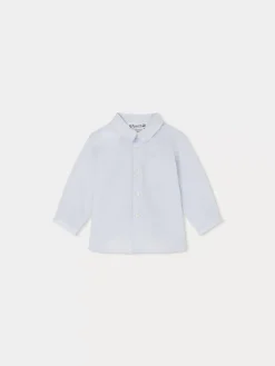Bonpoint Chemise Malo Ciel |Newborn & Baby Tops