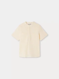 Bonpoint Cillian Shirt Pale Yellow |Child Tops