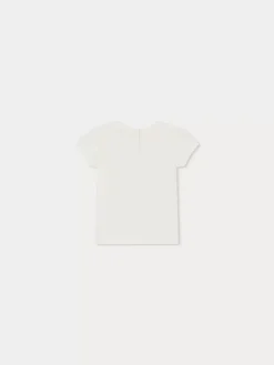 Bonpoint Cira T-Shirt Milk White |Newborn & Baby Tops