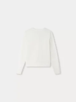 Bonpoint Clarisse Cardigan Milk White |Child Cardigans And Sweaters