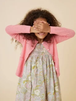 Bonpoint Clarisse Cardigan Pink Blush |Child Cardigans And Sweaters
