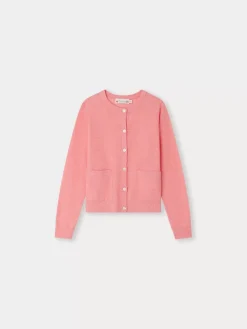 Bonpoint Clarisse Cardigan Pink Blush |Child Cardigans And Sweaters