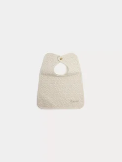 Bonpoint Clip Bib Beige |Newborn & Baby Childcare