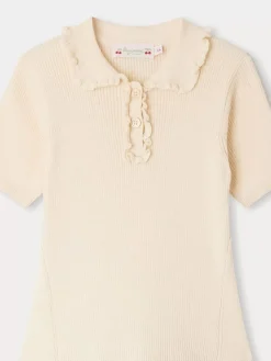 Bonpoint Clivia Dress Ecru |Child Dresses