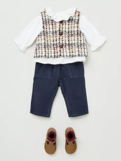 Bonpoint Colas Vest Multicolored |Newborn & Baby Outerwear