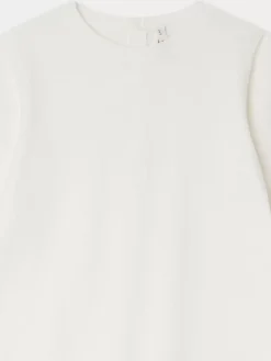 Bonpoint Combinaison Tilouana Blanc Lait |Newborn & Baby Sets And Jumpsuits