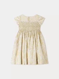 Bonpoint Comtesse Dress Gold |Child Dresses