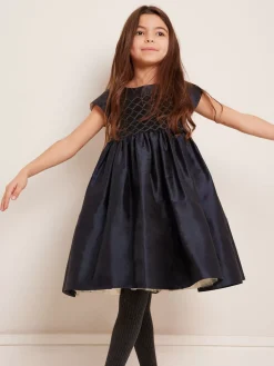 Bonpoint Comtesse Dress Navy |Child Dresses