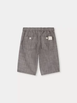 Bonpoint Conway Shorts Slate Gray |Child Bottoms