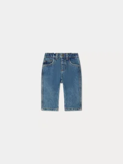 Bonpoint Cookie Jeans Light Denim |Newborn & Baby Bloomers, Shorts, And Pants
