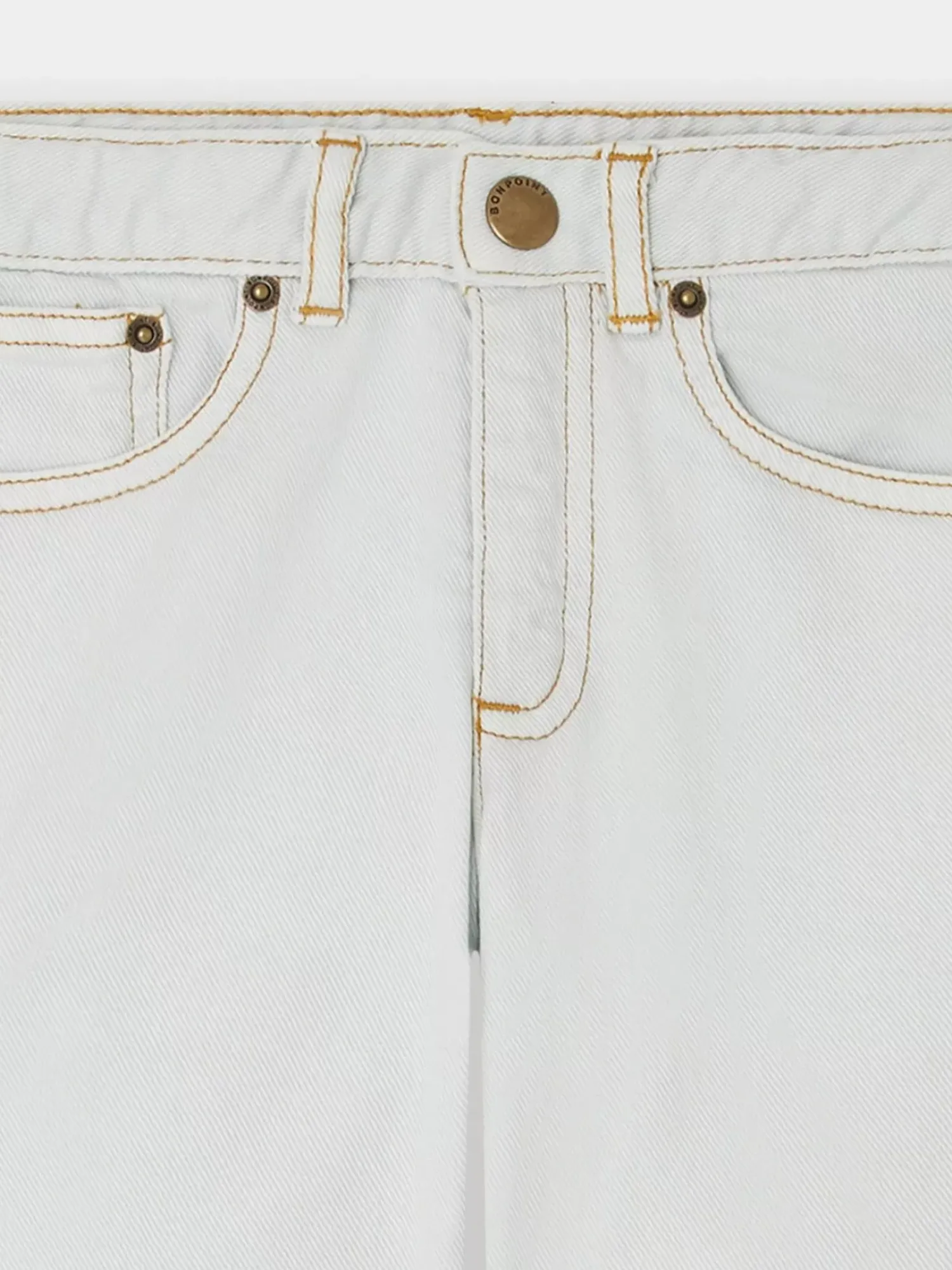 Bonpoint Corey Bermuda Shorts Aqua Blue |Child Bottoms