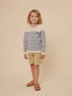 Bonpoint Corey Bermuda Shorts Sand |Child Bottoms