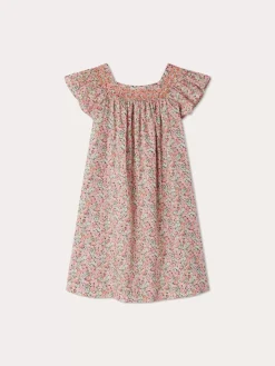 Bonpoint Coryse Dress Coral |Child Dresses