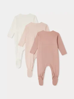 Bonpoint Cosima Pajamas Set Faded Pink |Newborn & Baby Onesies And Pajamas