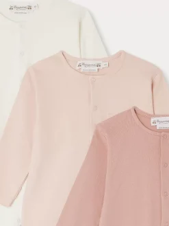 Bonpoint Cosima Pajamas Set Faded Pink |Newborn & Baby Onesies And Pajamas