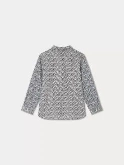 Bonpoint Daho Shirt Navy |Child Tops