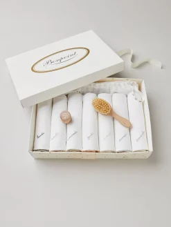 Bonpoint Days Of The Week Swaddle Blanket Set |Newborn & Baby Childcare