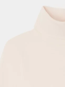 Bonpoint Delie Roll-Neck Sweater Camellia Pink |Child Tops