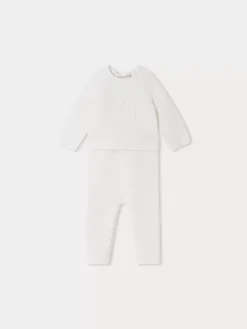 Bonpoint Den Set White |Newborn & Baby Sets And Jumpsuits
