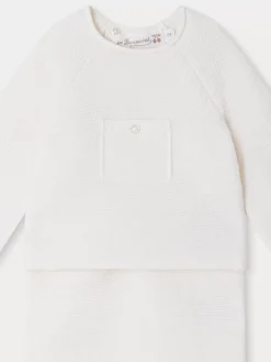 Bonpoint Den Set White |Newborn & Baby Sets And Jumpsuits