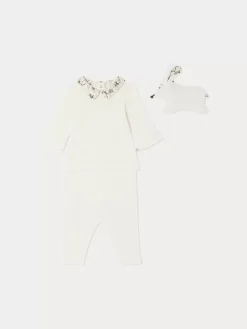 Bonpoint Denice Set Milk White |Newborn & Baby Sets And Jumpsuits