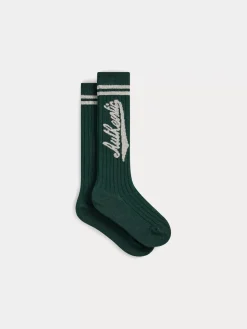 Bonpoint Doby Socks Green |Child Socks And Underwear