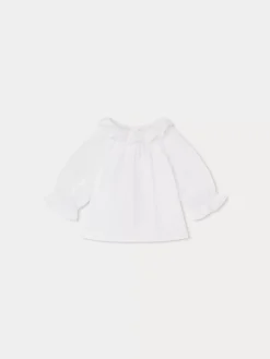 Bonpoint Dolci Blouse Milk White |Newborn & Baby Tops