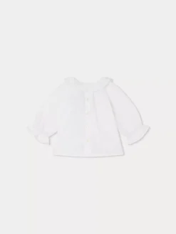 Bonpoint Dolci Blouse Milk White |Newborn & Baby Tops
