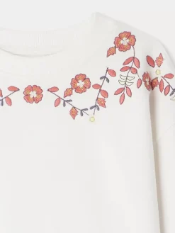 Bonpoint Dolores Sweatshirt Upb Ivory |Child Sweatshirts