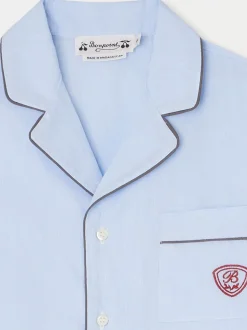 Bonpoint Dormeur Pajamas Sky Blue |Child Pajamas