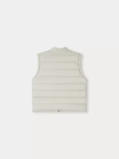 Bonpoint Doudoune Francisco Gris Clair |Child Coats And Outerwear