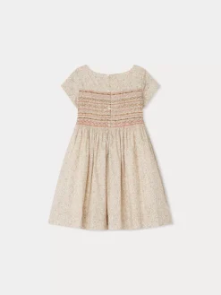 Bonpoint Duchesse Dress Pink Flowers |Child Dresses