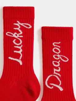 Bonpoint Dune Socks Ruby |Child Socks And Underwear