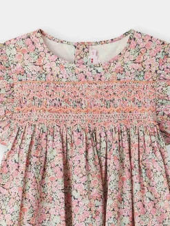 Bonpoint Fidji Blouse Coral |Child Tops