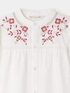 Bonpoint Fifi Blouse Ivory |Child Tops