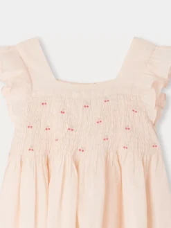 Bonpoint Fiona Dress Powdered Rose |Child Dresses