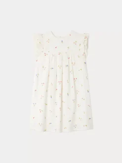 Bonpoint Florentine Dress Milk White |Child Dresses