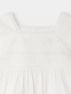 Bonpoint Flower Blouse Milk White |Child Tops