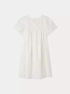 Bonpoint Francesca Dress Milk White |Child Dresses