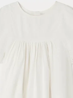 Bonpoint Francesca Dress Milk White |Child Dresses