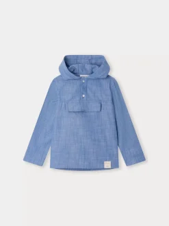 Bonpoint Franck Shirt Blue |Child Tops