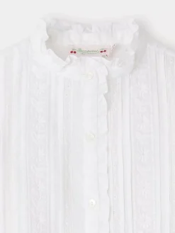 Bonpoint Freedom Shirt Milk White |Child Tops
