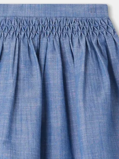 Bonpoint Froufrou Skirt Blue |Child Skirts
