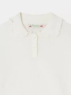 Bonpoint Frynja Pullover Milk White |Child Cardigans And Sweaters