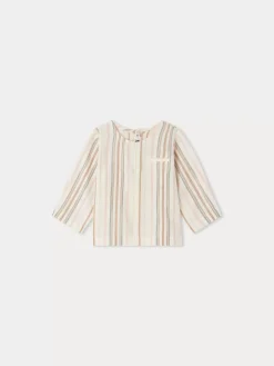 Bonpoint Gaugin Tunic Multicolored Stripes |Newborn & Baby Tops