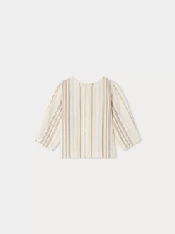 Bonpoint Gaugin Tunic Multicolored Stripes |Newborn & Baby Tops