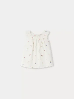 Bonpoint Genia Blouse Milk White |Child Tops