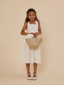 Bonpoint Gladys Dress Ecru |Child Dresses